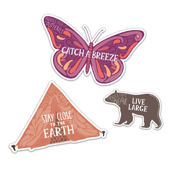 Keep Earth Wild Sticker  Nature stickers, Camper art, Nature prints