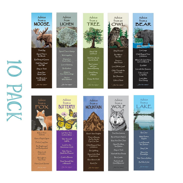 Forest Favorites - Classic Laminated Bookmark 10 pack