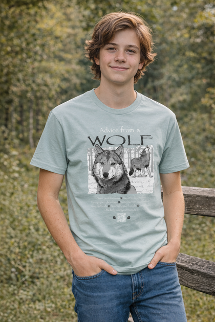 Advice from a Wolf T-Shirt