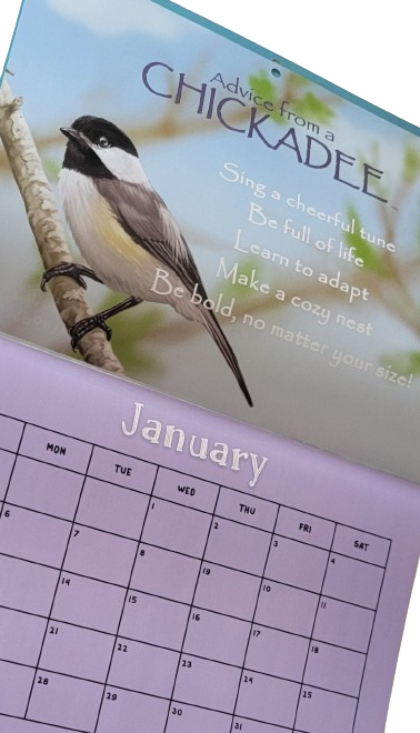 2025 Calendar - Birds, Bees, Flowers & Trees Edition