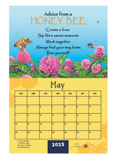 2025 Calendar - Birds, Bees, Flowers & Trees Edition