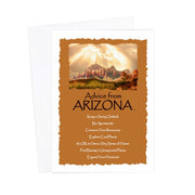 Advice from Arizona-Greeting Card