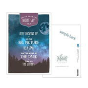 Advice from the Night Sky Greeting Card - Blank