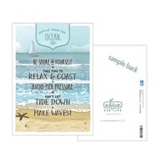 Advice from an Ocean Greeting Card - Blank