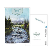 Advice from a River Greeting Card - Blank