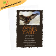 Advice from a Golden Eagle Greeting Card