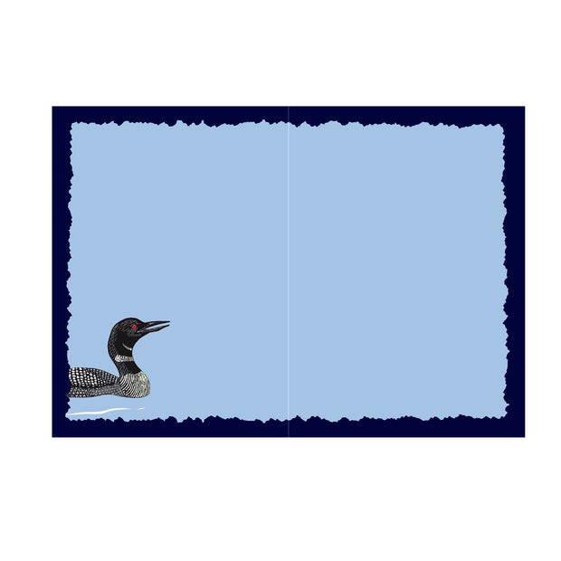 Advice from a Loon Greeting Card