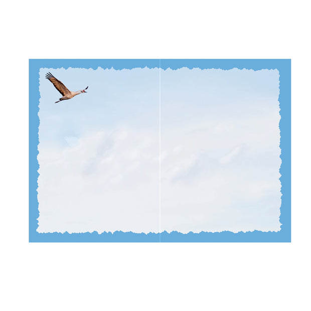 Advice from a Sandhill Crane Greeting Card
