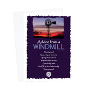 Advice from a Windmill Greeting Card