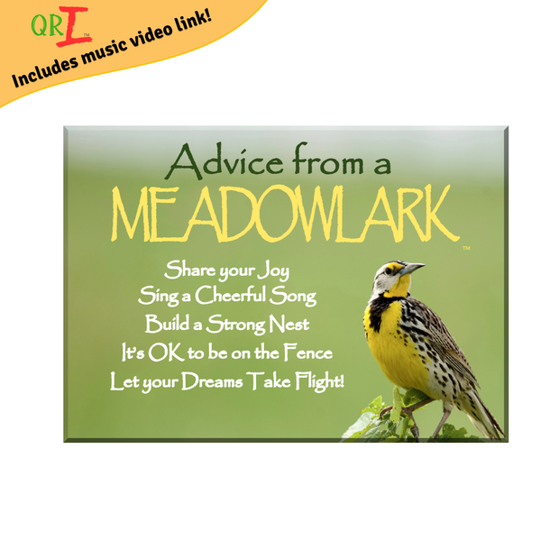 Advice from a Meadowlark Jumbo Magnet