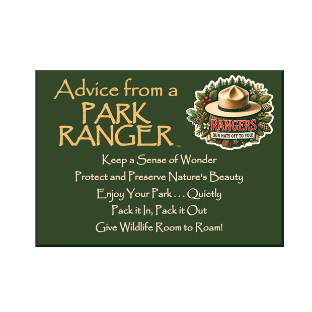 Advice from a Park Ranger Jumbo Magnet
