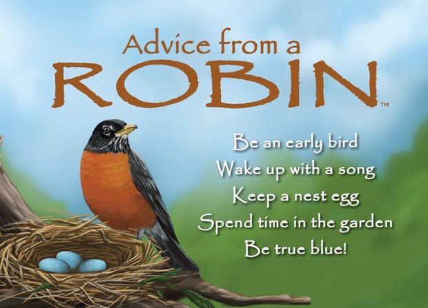 Advice from a Robin Jumbo Magnet