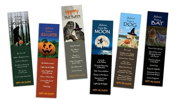 Halloween Paper Bookmark Set - 30 pack