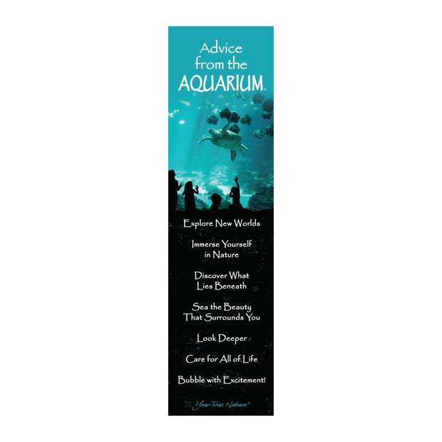 Advice from the Aquarium Laminated Bookmark