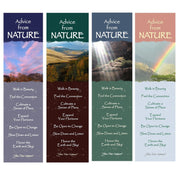 Advice from Nature Laminated Bookmark