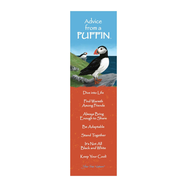Advice from a Puffin Laminated Bookmark