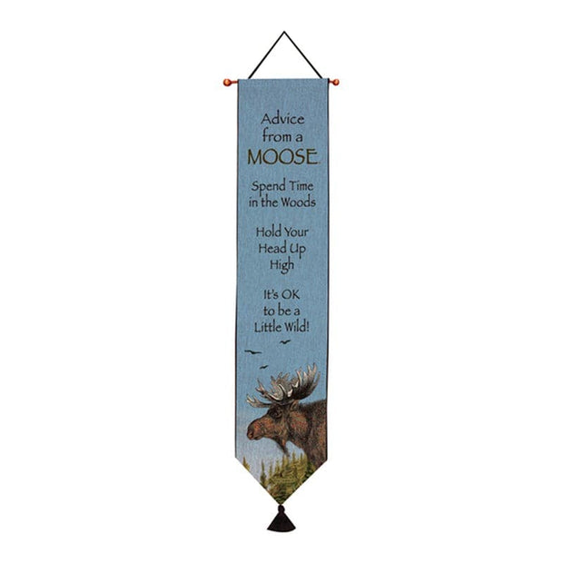 Advice from a Moose - Wall Tapestry