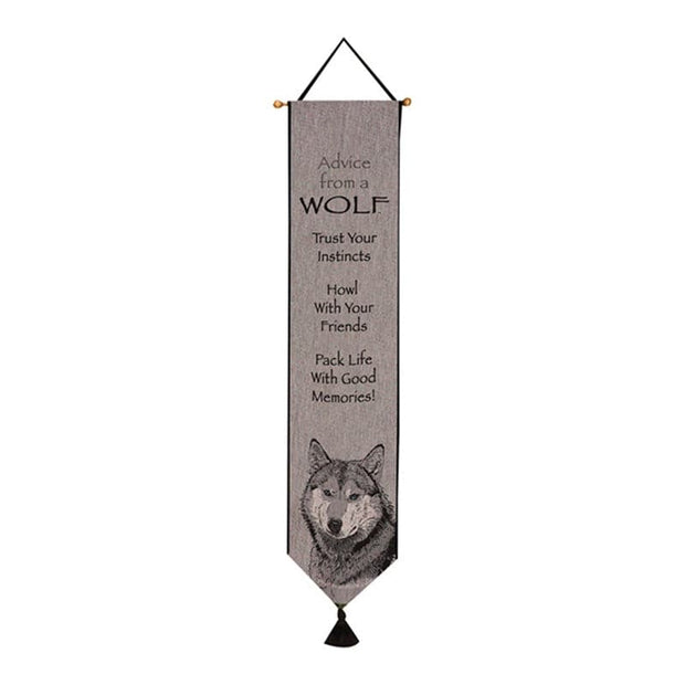 Advice from a Wolf - Wall Tapestry
