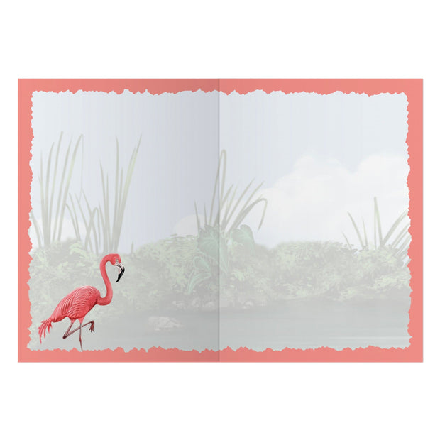 Advice from a Flamingo Greeting Card