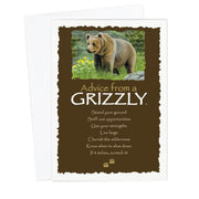 Advice from a Grizzly Greeting Card