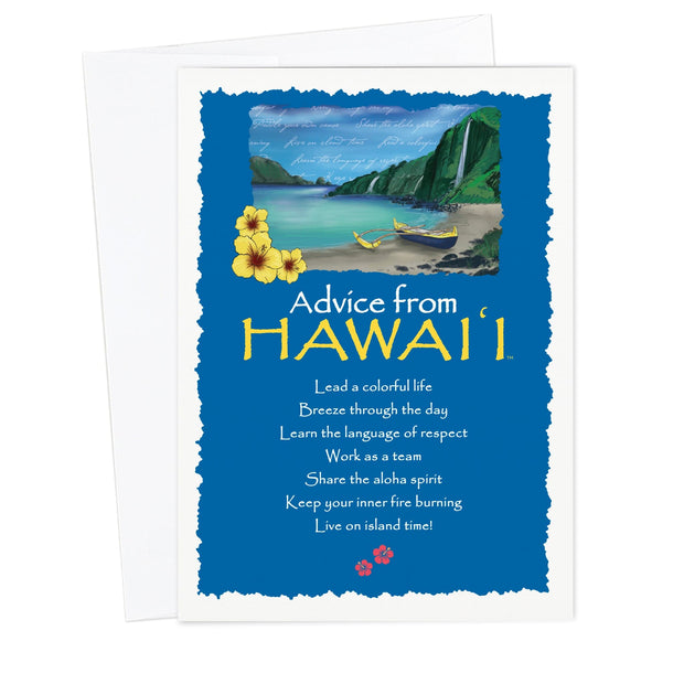 Advice from Hawai'i Greeting Card
