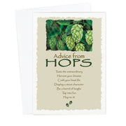 Advice from Hops Greeting Card