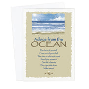 Advice from an Ocean Greeting Card