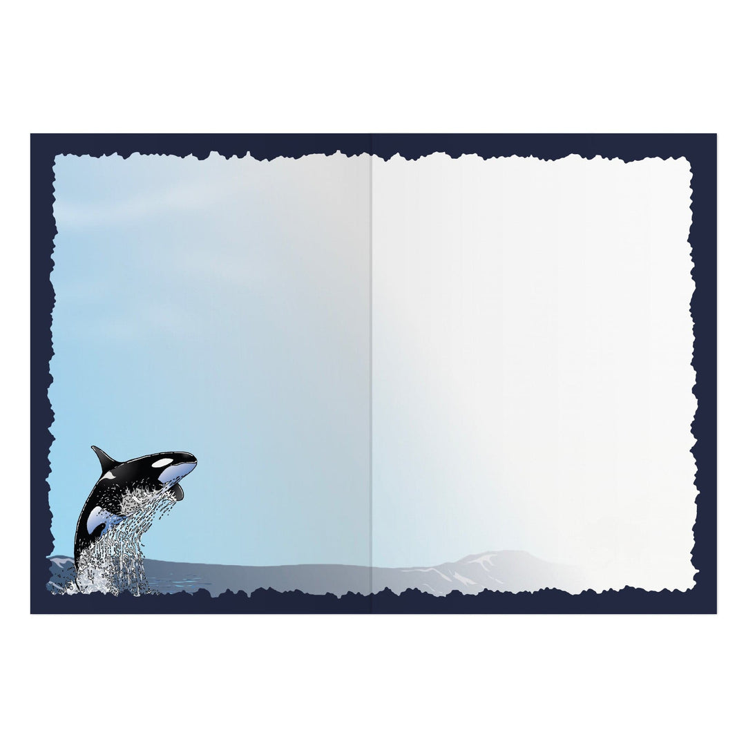Advice from an Orca Greeting Card