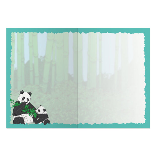 Advice from a Panda Greeting Card