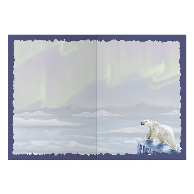 Advice from a Polar Bear Greeting Card