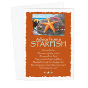 Advice from a Starfish Greeting Card