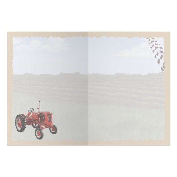 Advice from a Tractor Greeting Card