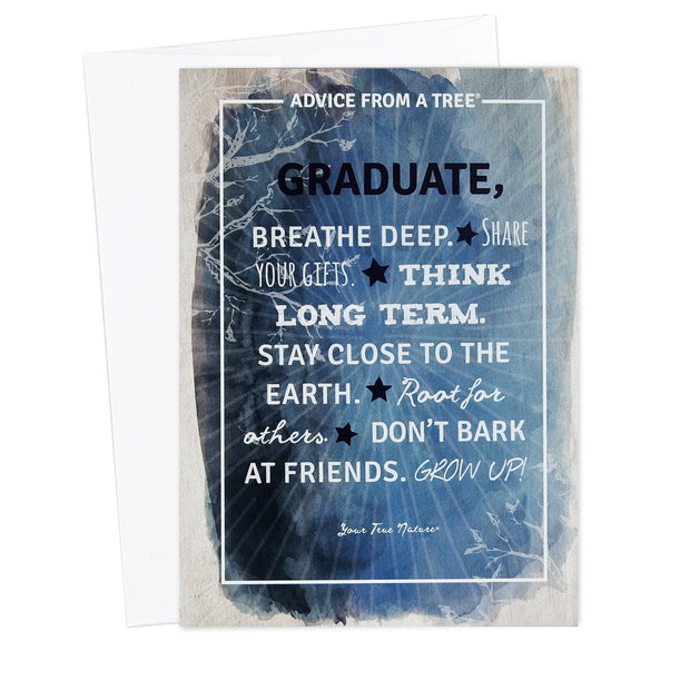 Advice from a Tree Graduate Note Card