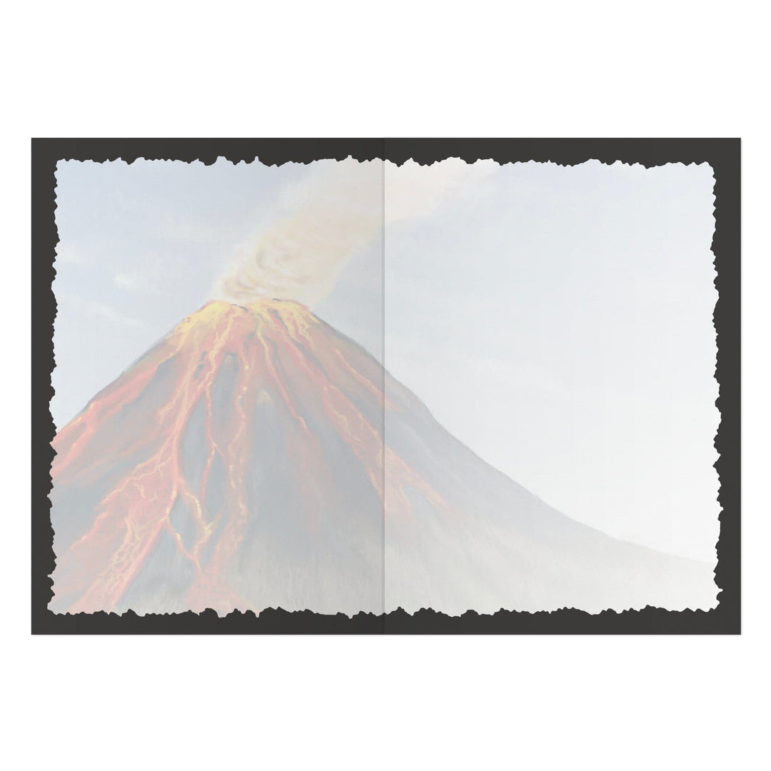 Advice from a Volcano Greeting Card
