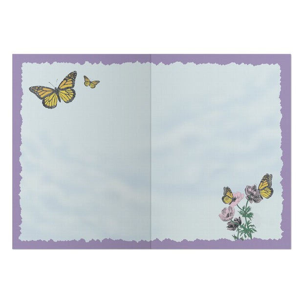 Advice from a Butterfly Greeting Card