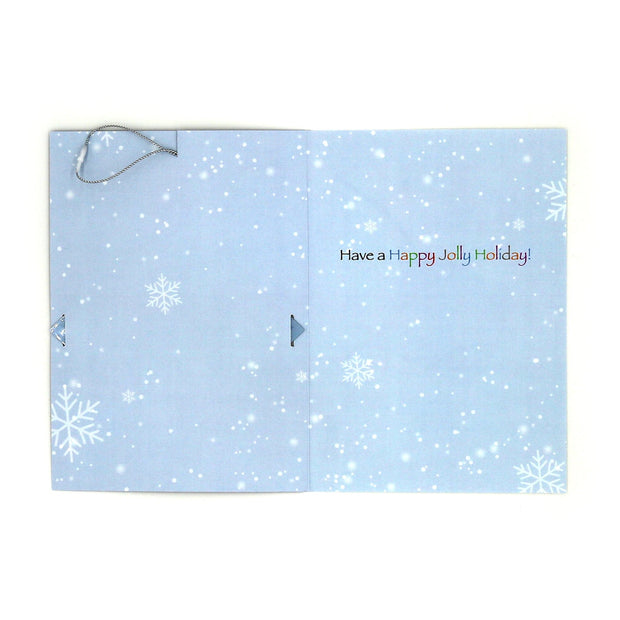 Advice from a Snowman Ornament Christmas Card