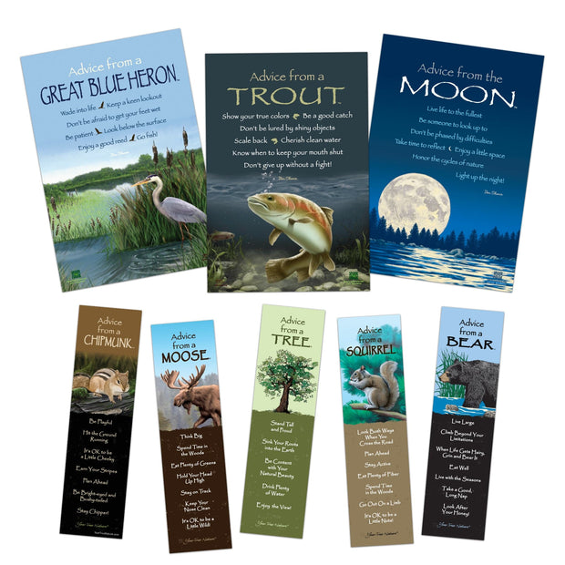 Free Advice from Nature Posters and Bookmarks for Teachers