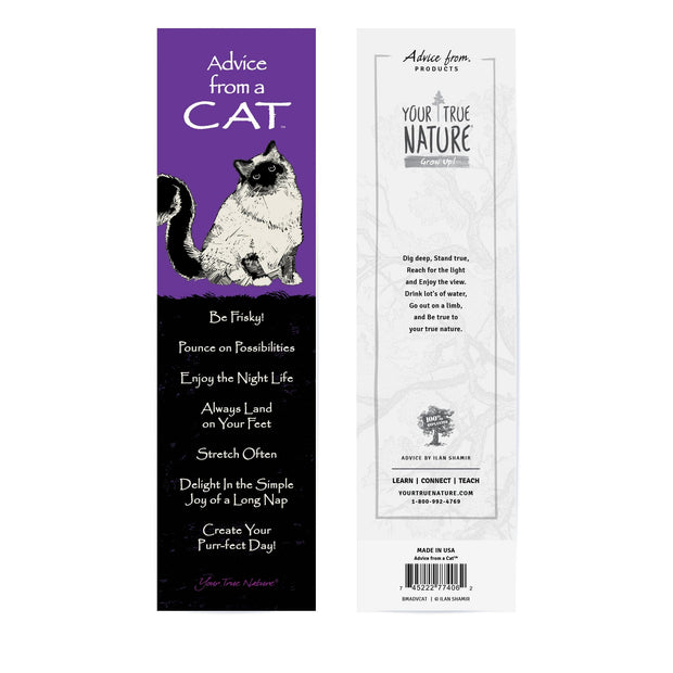 Advice from a Cat Laminated Bookmark