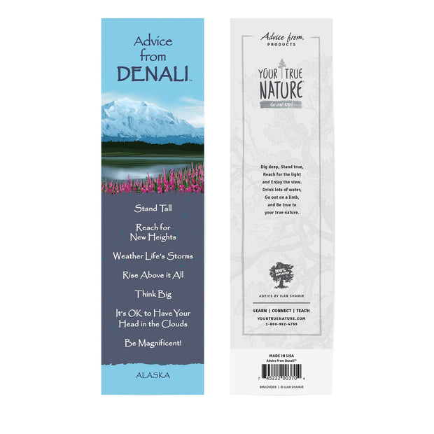 Advice from Denali - Laminated Bookmark