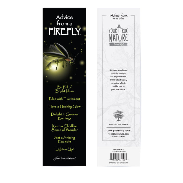 Advice from a Firefly Laminated Bookmark