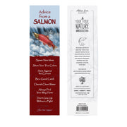 Advice from a Salmon Laminated Bookmark