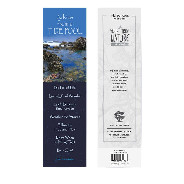 Advice from a Tide Pool Laminated Bookmark