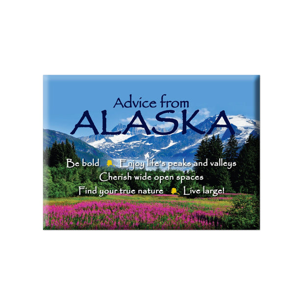 Advice from Alaska Jumbo Magnet