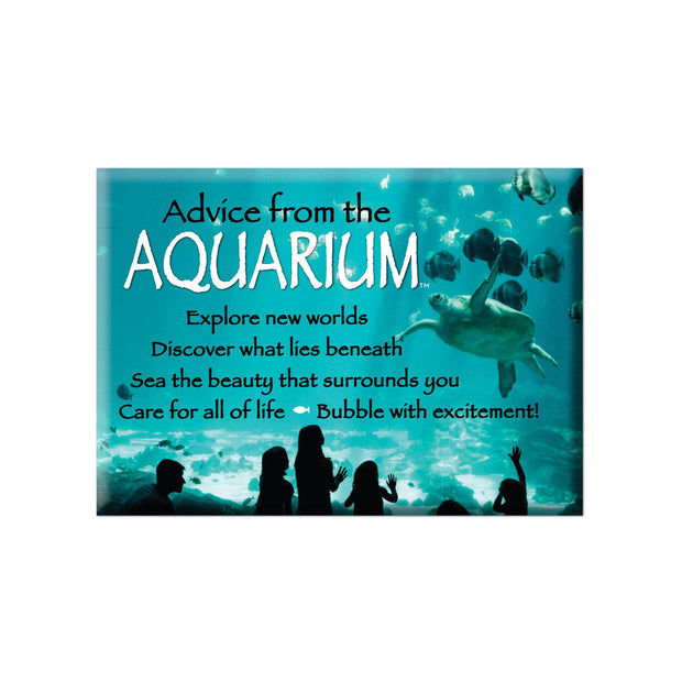 Advice from the Aquarium Jumbo Magnet