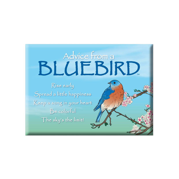 Advice from a Bluebird Jumbo Magnet