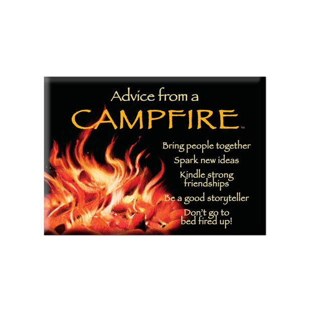 Advice from a Campfire Jumbo Magnet
