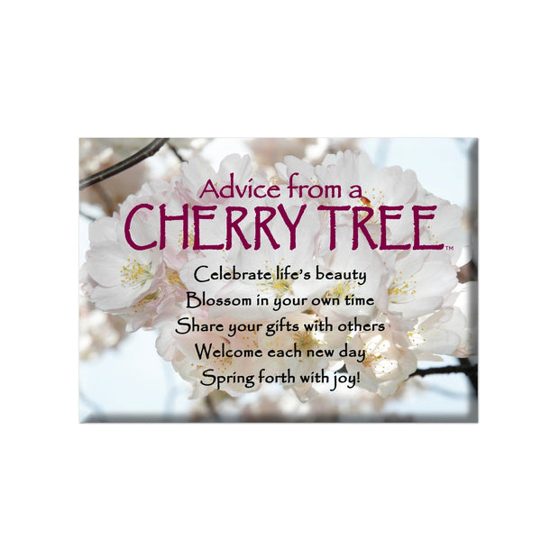 Advice from a Cherry Tree Jumbo Magnet