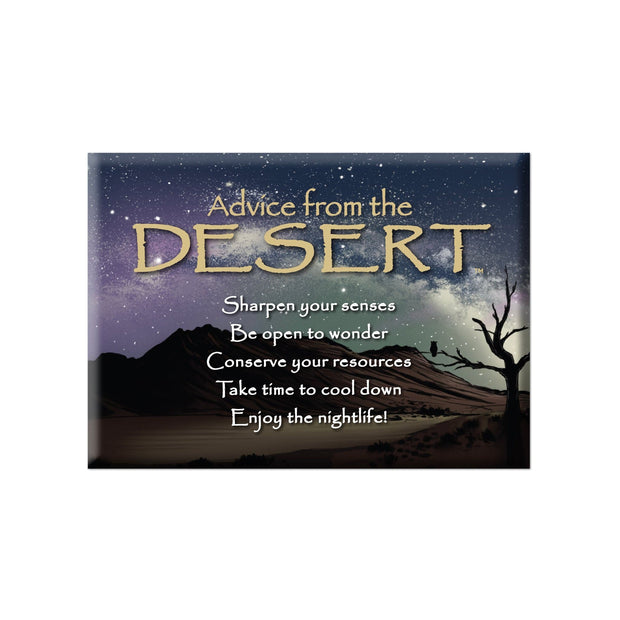 Advice from the Desert Jumbo Magnet