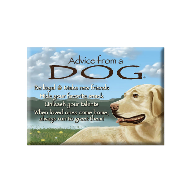 Advice from a Dog Jumbo Magnet