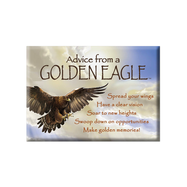 Advice from a Golden Eagle Jumbo Magnet